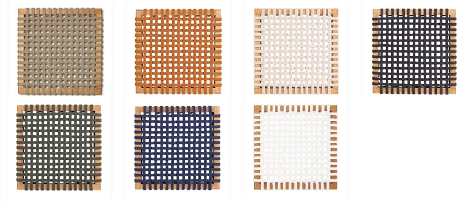 Poltrona Luxor para Área Gourmet em madeira e corda náutica | Acabamento em Verniz Natural - Espaço Casa e Jardim