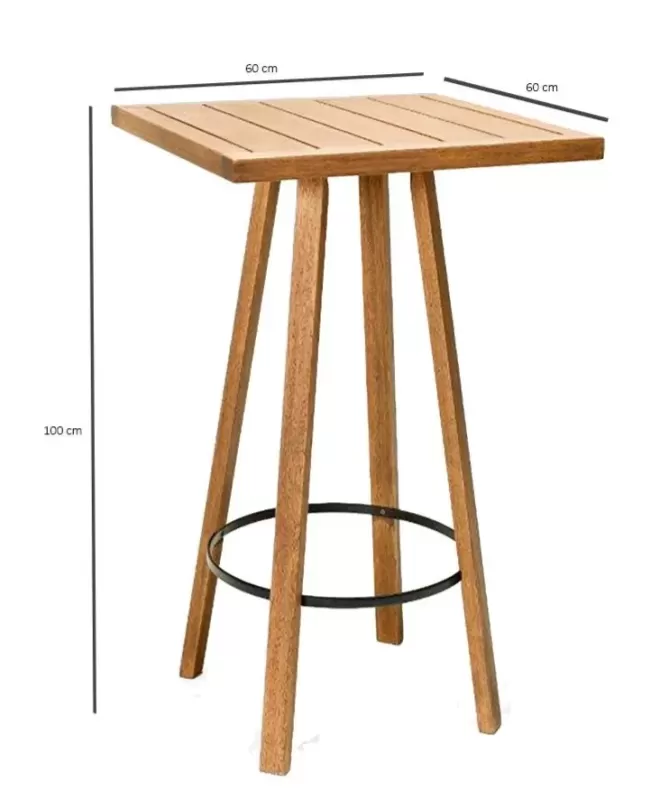 Mesa Bistrô Verona 60 x 60 - Linha Mestra Butzke