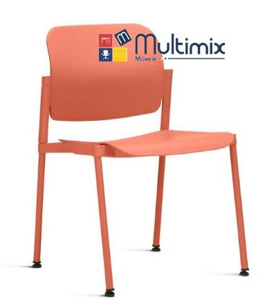 Cadeira Leaf Fixa I Sem braço