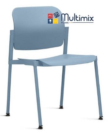 Cadeira Leaf Fixa I Sem braço