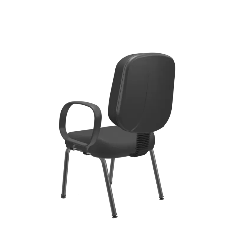 Cadeira Operativa Plus Diretor Fixa, 4 pés I Braço Corsa *Disponível somente em múltiplos de 2 unidades