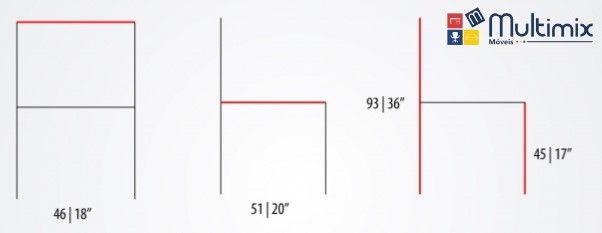 Cadeira para Sala de Jantar / Área Gourmet Calgary - em madeira estofada *diversas opções de revestimento