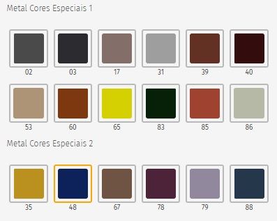 Módulo reto com dois lugares - Linha Noa