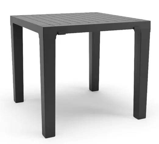 MESA NIL EM TERMOPLÁSTICO ABS DE ALTA RESISTENCIA - QUADRADA 0.80 X 0.80 CM