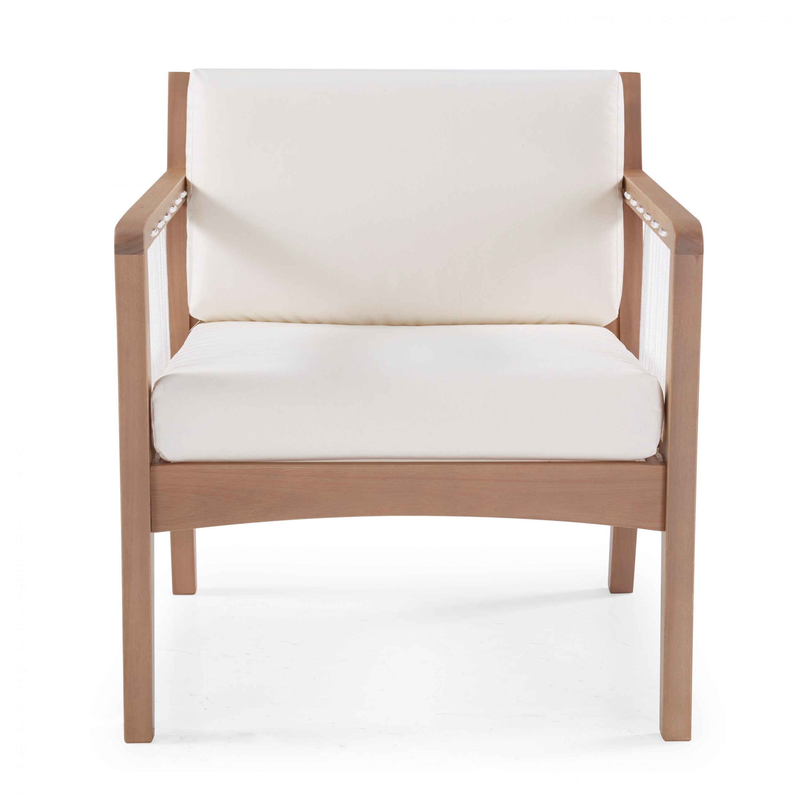  Poltrona Para Área Gourmet Em Madeira York | Acabamento Em Verniz - Espaço Casa E Jardim