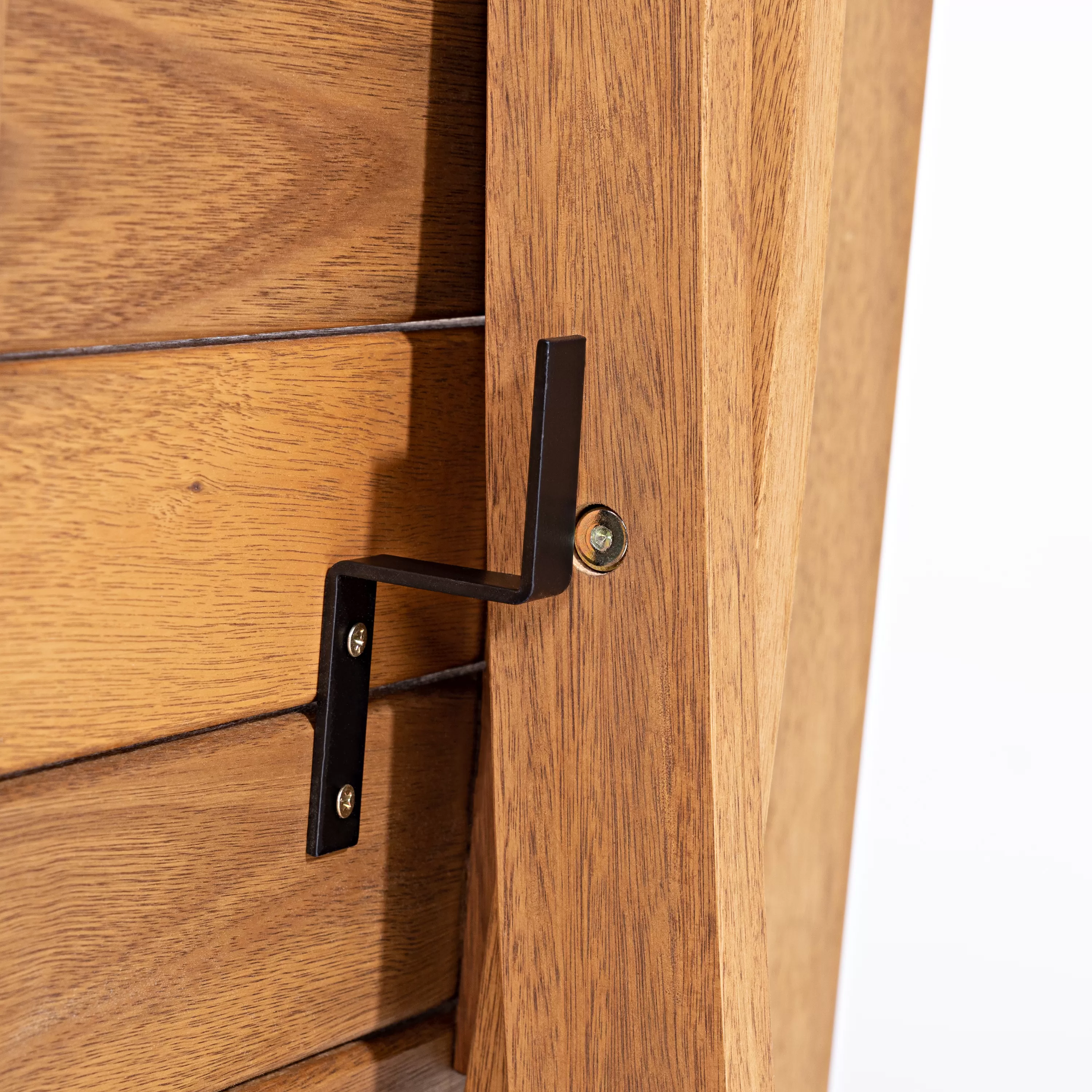 Mesa Dobrável Primavera Quadrada 80 cm X 80 cm para Área Externa - Madeira Eucalipto, Acabamento Stain Jatobá - Espaço Casa e Jardim