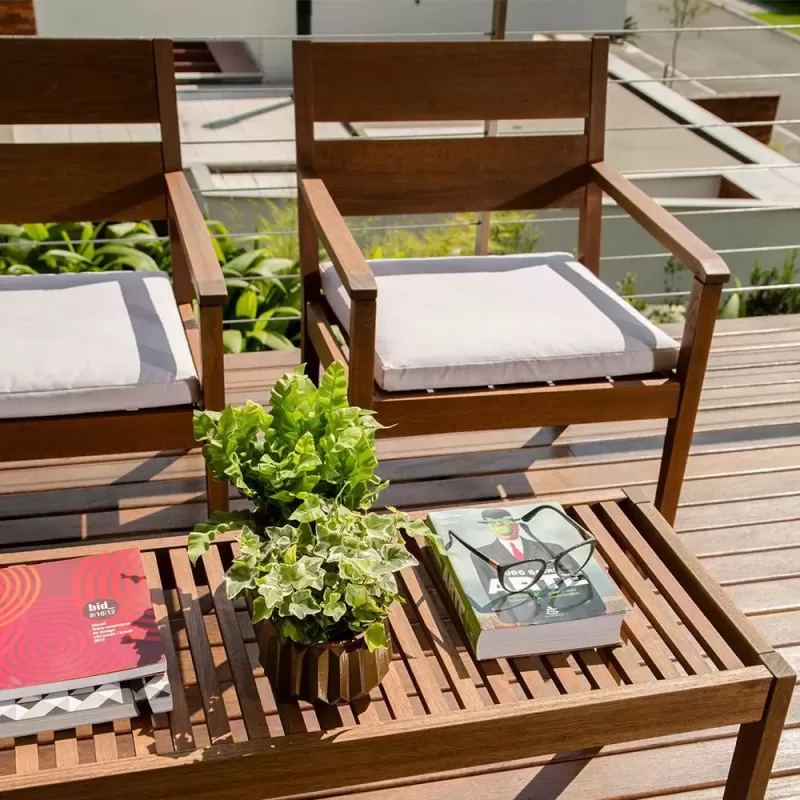 Poltrona Verona com Almofadas - Linha Mestra Butzke