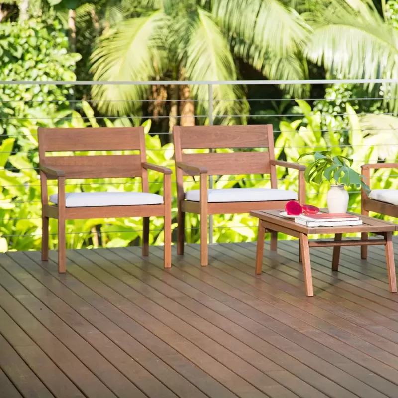 Poltrona Verona com Almofadas - Linha Mestra Butzke