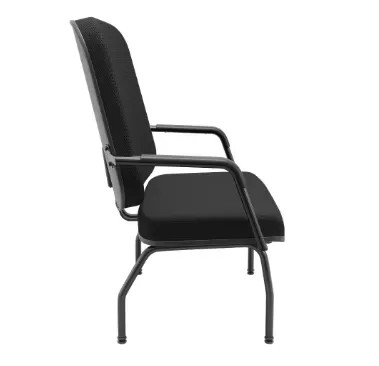 Cadeira Plus Size Fixa 4 Pés com Braço - Até 250 kgs