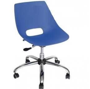 Cadeira Oki Giratória - Base Cromada