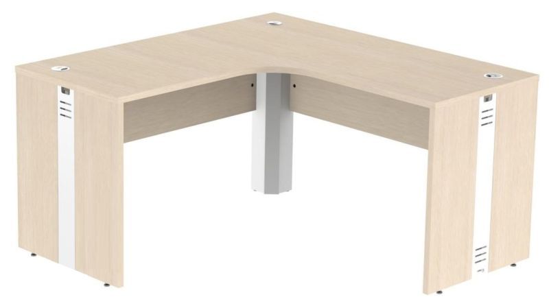 Mesa Delta 1400 X 1500 - Painel Em Madeira - Attuale I Impéria Premium 25 Mm