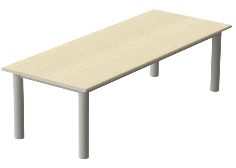 Mesa Refeitório 6 Lugares - Larg. 2,00 M X Prof. 80 Cm X Alt.72 Cm | Tampo Mdp 25mm Melamínico