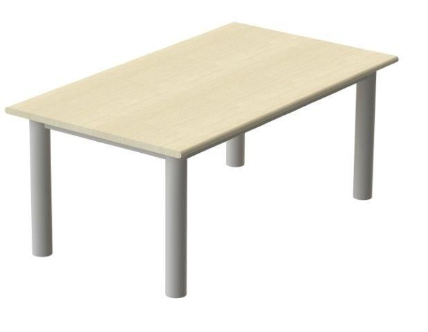 Mesa Refeitório 4 Lugares - Larg. 1,40 M X Prof. 80 Cm X Alt.72 Cm | Tampo Mdp 18mm Melamínico