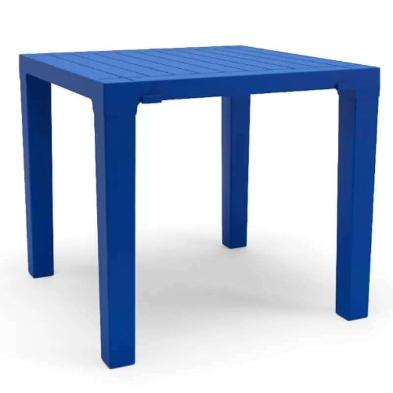 MESA NIL EM TERMOPLÁSTICO ABS DE ALTA RESISTENCIA - QUADRADA 0.80 X 0.80 CM