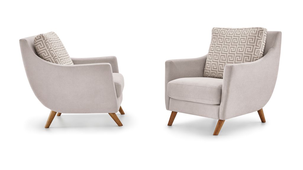 Poltrona Marselha 1 Lugar I Diversas Opções De Revestimento I Com 0,78 M De Comprimento *Acompanha Almofadas Do Encosto