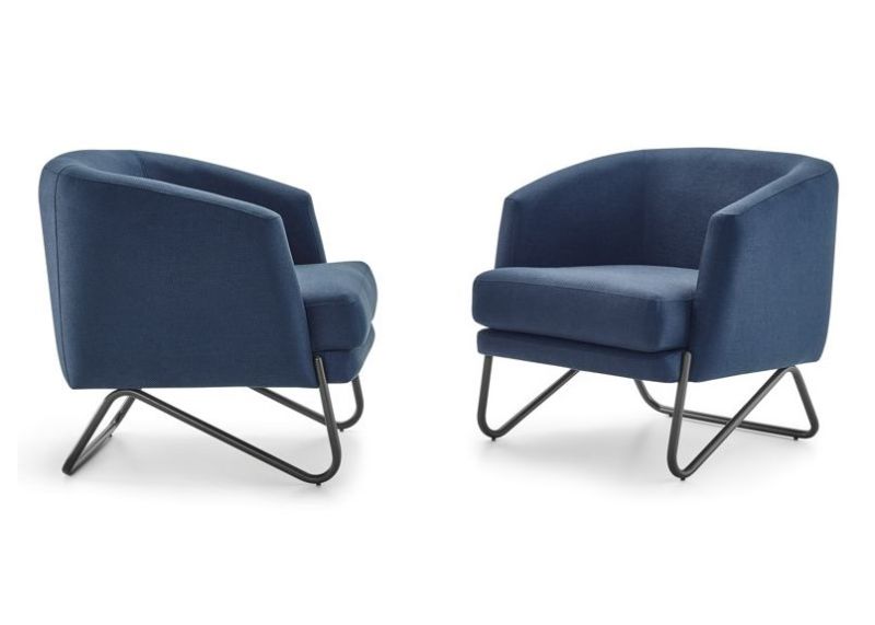 Poltrona Shannon 1 Lugar I Diversas Opções De Revestimento I Com 0,76 M De Comprimento