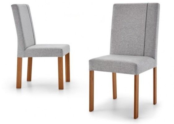 Cadeira Para Sala De Jantar / Área Gourmet Jessie - Em Madeira Estofada *diversas Opções De Revestimento