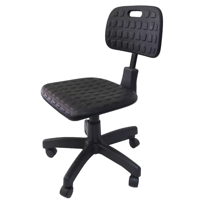 Cadeira Industrial | Assento / Encosto Secretária - Injetada Em Poliuretano