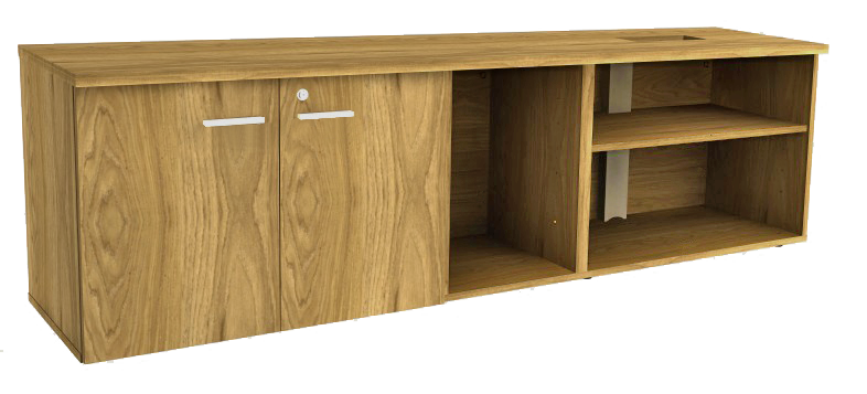 Armário Diretivo - Lado Direito - 4 Módulos - Work Pro Advanced 25mm