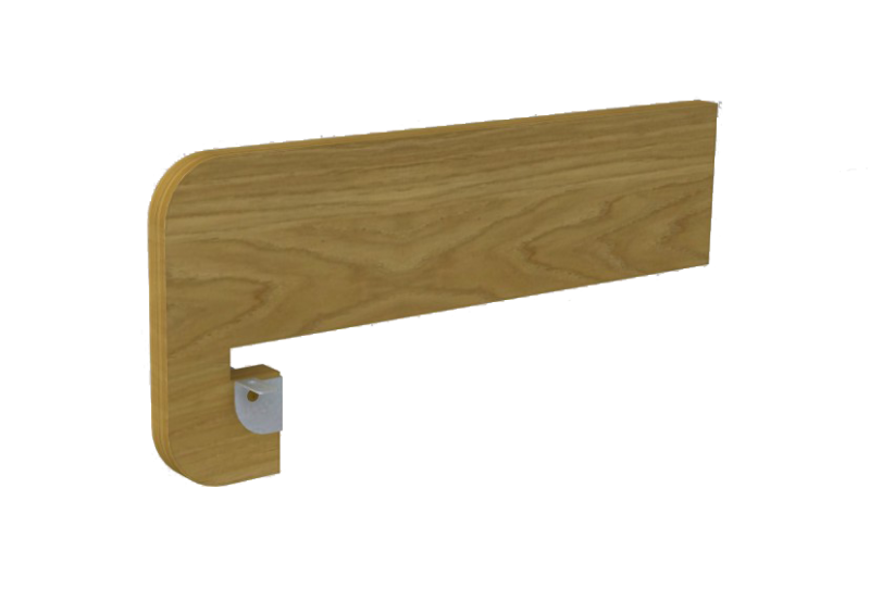 Biombo Divisória Lateral Plataforma - Work Pro Advanced 25mm