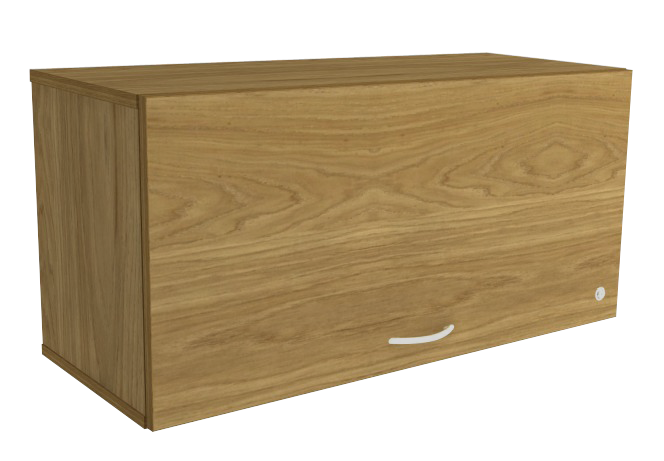 Armário Suspenso Fechado E Corpo Em Madeira | Larg. 80cm X Prof. 35,5cm X Alt. 44cm - Impéria Premium 25mm