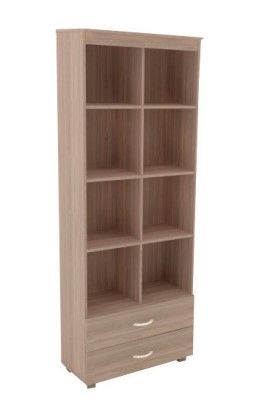 Estante - 8 Nichos E 2 Gavetas | Linha Uno 15mm