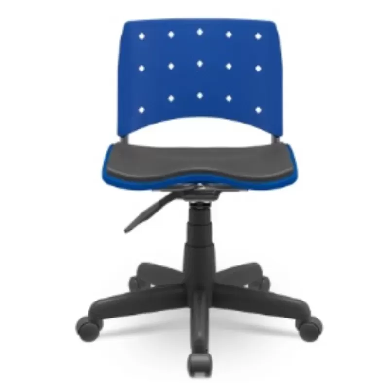 Cadeira Ergoplax Secretária Giratória | Assento Estofado
