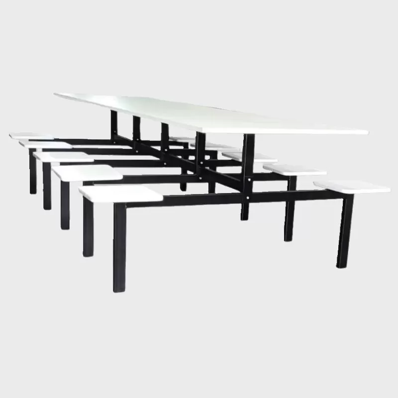 Mesa Para Refeitório Industrial 08 Lugares - TAMPO E BANCOS EM MDF 18MM | Barra Alta - PROMOÇÃO VIA PIX!!