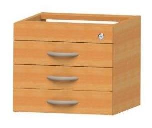 Gaveteiro Fixo - 3 Gavetas / Chave