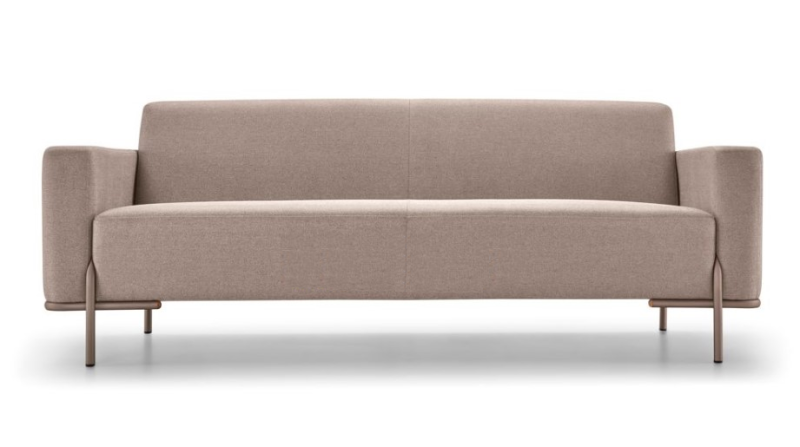 Sofá Para Recepção- Desirée 3 Lugares