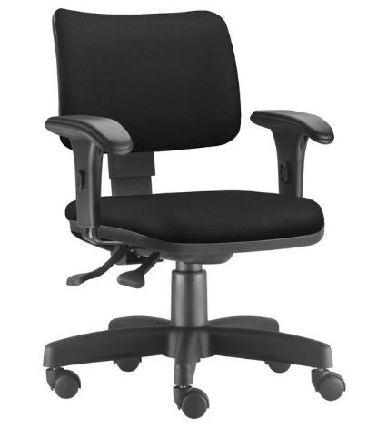 Cadeira Para Escritório ZIP Operativa - Assento E Encosto Estofado *Mecanismo Evolution